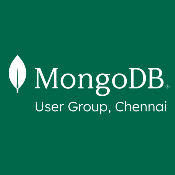 MongoDB User Group Chennai logo